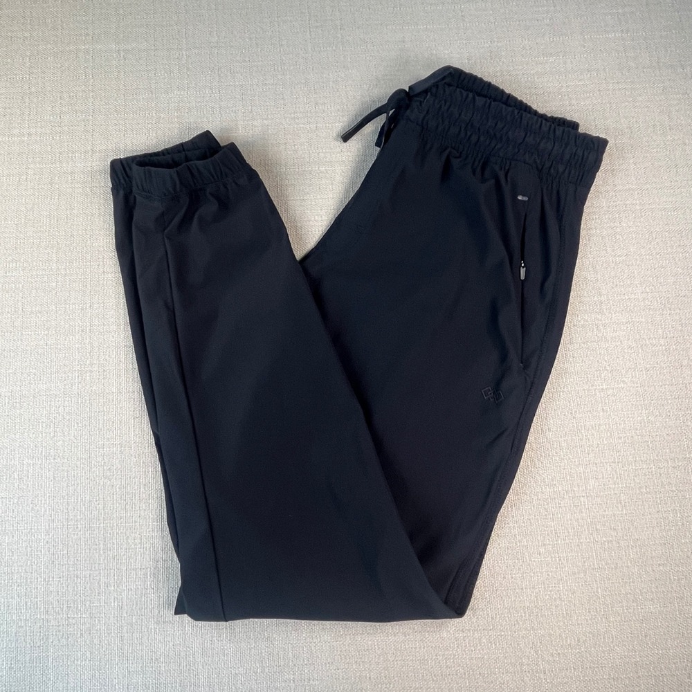 LEG3ND Jogger Pants Mens Small Black Performance Training Athletic Tapered